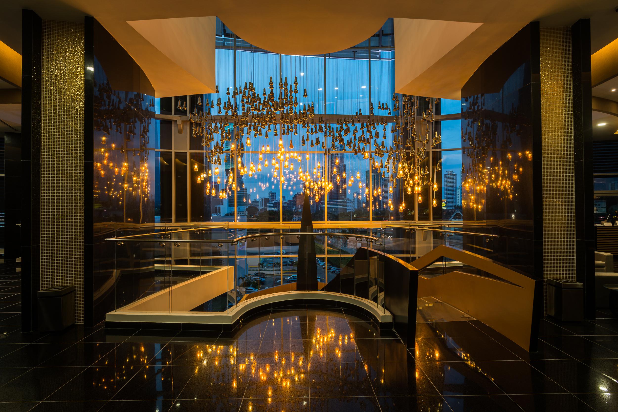Hotel Las Americas Golden Tower Panama Exterior photo The interior of the hotel