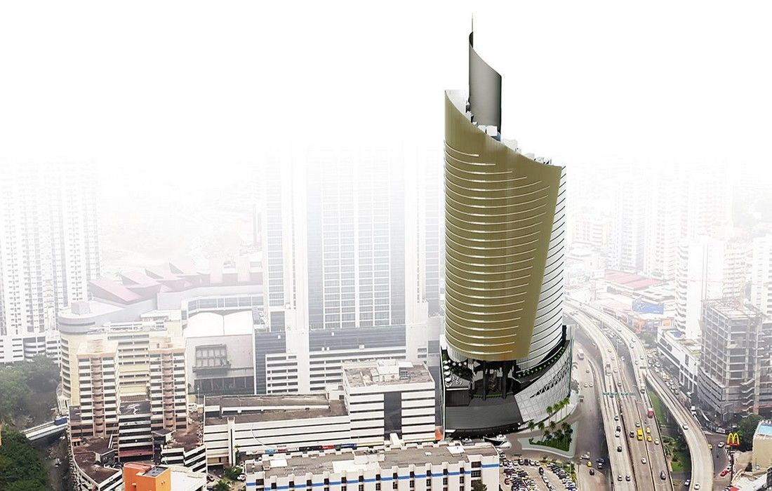 Hotel Las Americas Golden Tower Panama Exterior photo The proposed tower