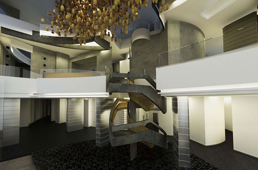 Hotel Las Americas Golden Tower Panama Exterior photo Interior of the hotel