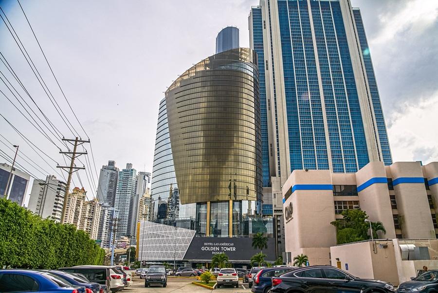 Hotel Las Americas Golden Tower Panama Exterior photo The Golden Tower